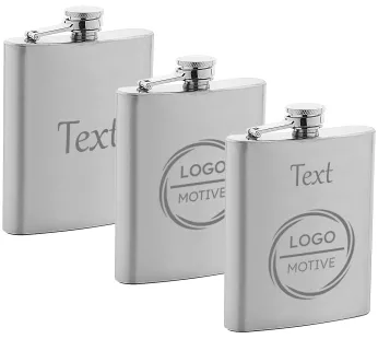 Gravírovanie nerezovej ploskačky