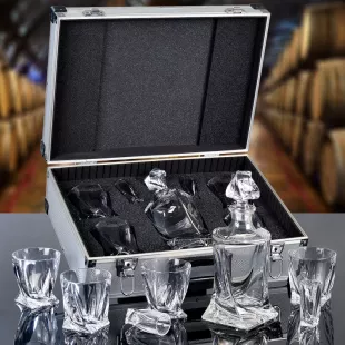 Darčekové AL Kufre so Sklom CONTRABAND