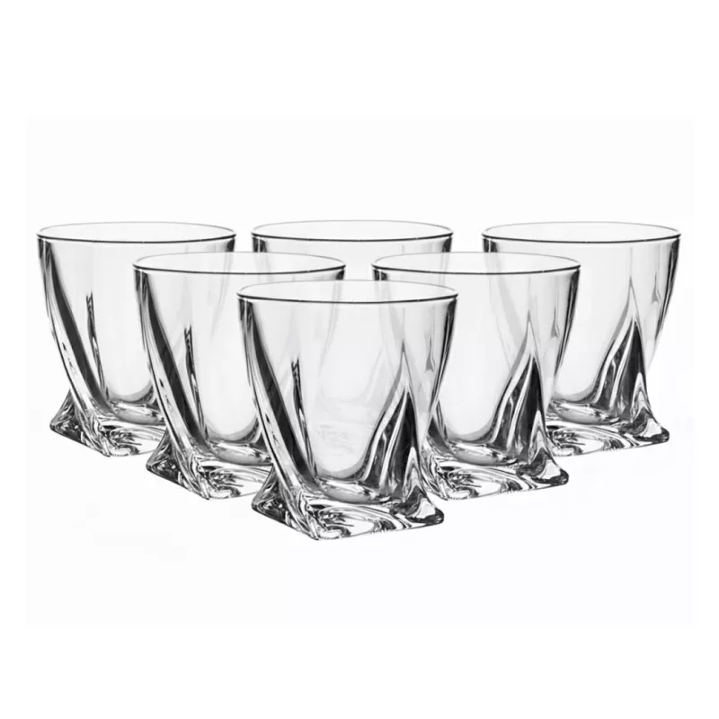 Bohemia Crystal pohár Quadro 6x55 ml