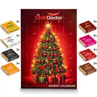 Chilli čokoládový adventný kalendár Chilli čokoládový adventný kalendár