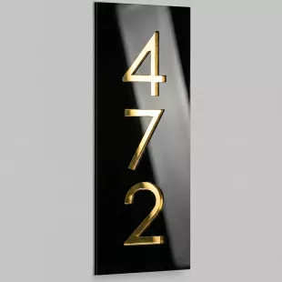 Číslo Popisné - Linea Verto, Domová tabuľka, Domové číslo