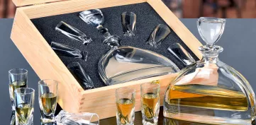 Darčekové sady s karafou, pohármi