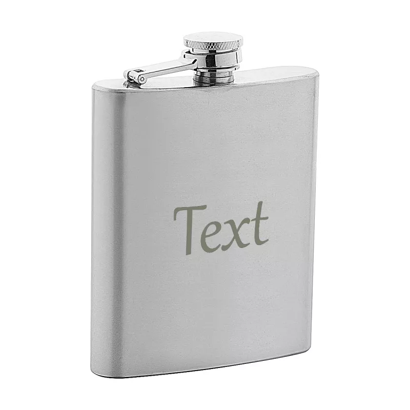 Gravírovaná ploskačka textom