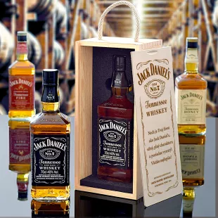 Jack Daniel's v Darčekovej Kazete