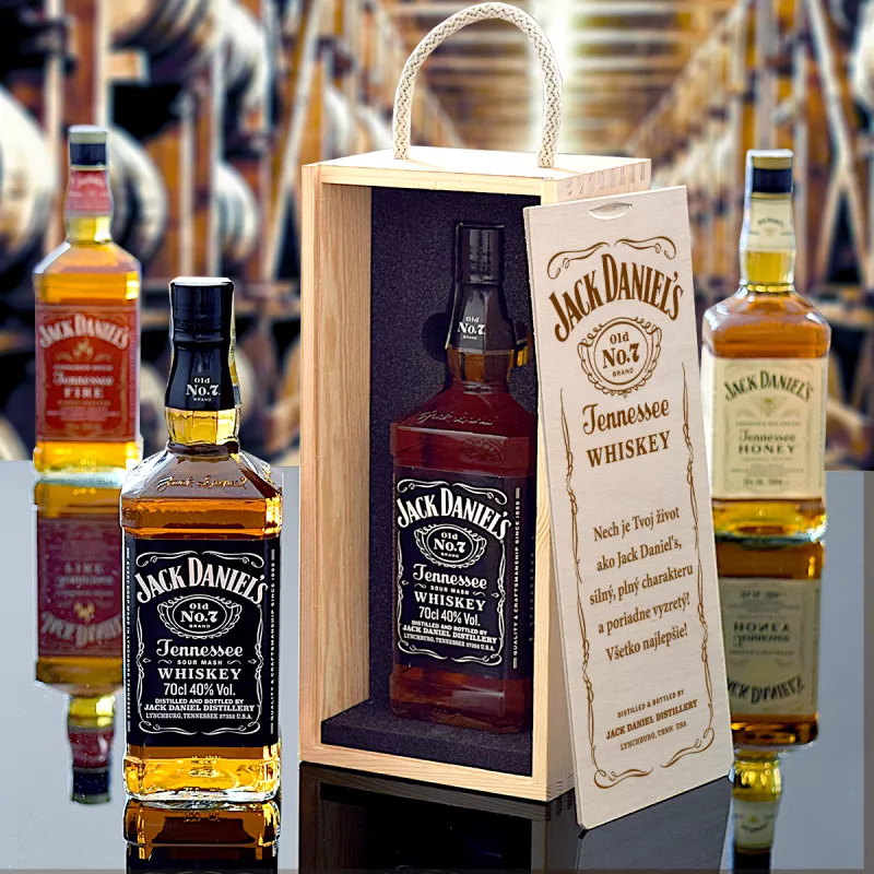 Jack Daniel's v Darčekovej Kazete