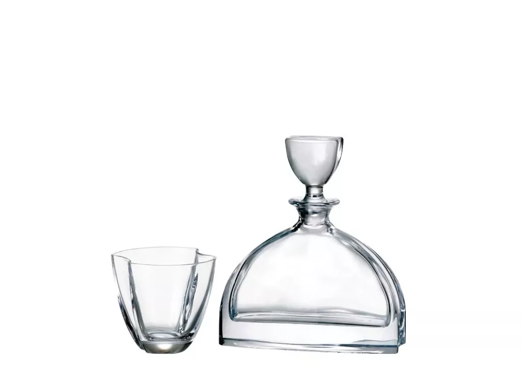 Bohemia Crystal Nemo karafa + 6 pohárov na whisky