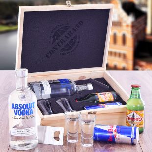 Absolut Vodka Set Contraband Originálny darček pre muža