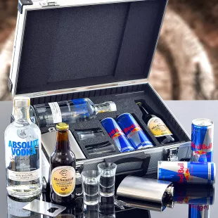Absolut Vodka AL Kufor Contraband originálny darček pre muža
