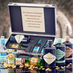 Hendrick's Gin AL Kufor Contraband originálny darček pre muža