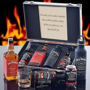 Jack Daniels Fire AL Kufor Contraband originálny darček pre muža
