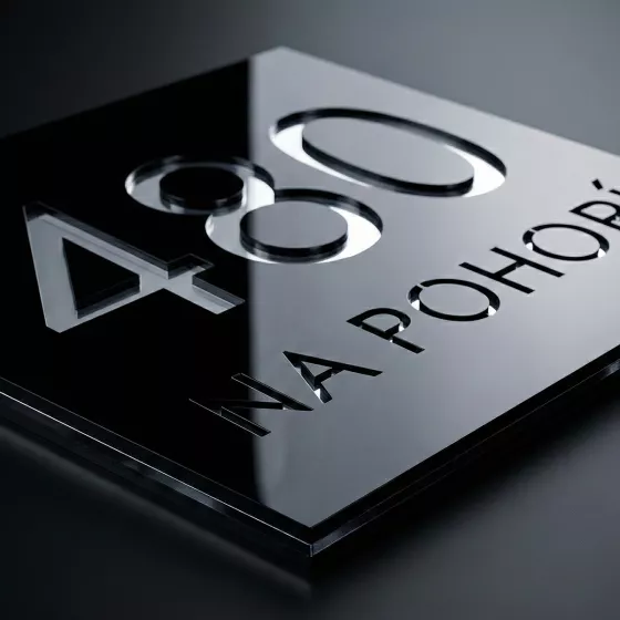 Tabulka s číslem popisným